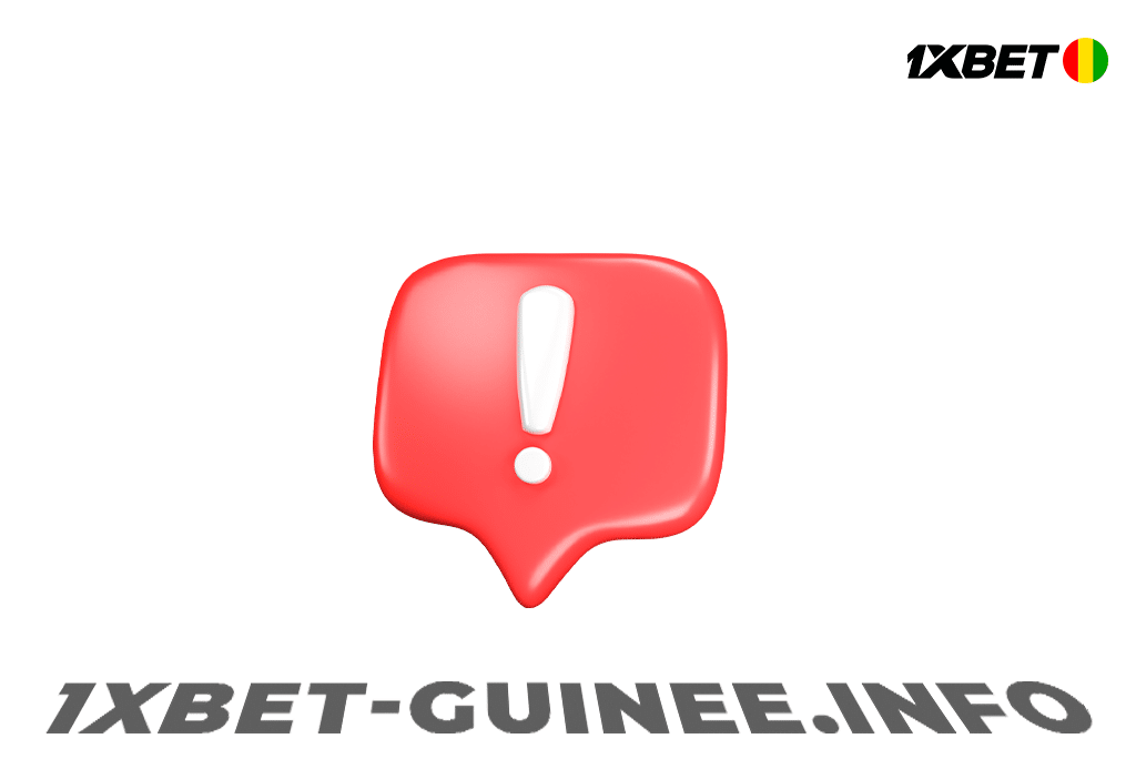 Comment faire un dépôt 1xBet Guinée Conakry
