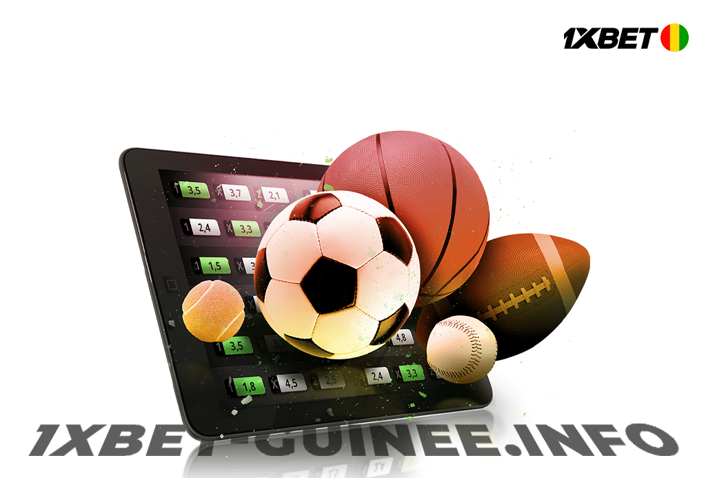 Les principaux types paris proposés par 1xBet Guinée