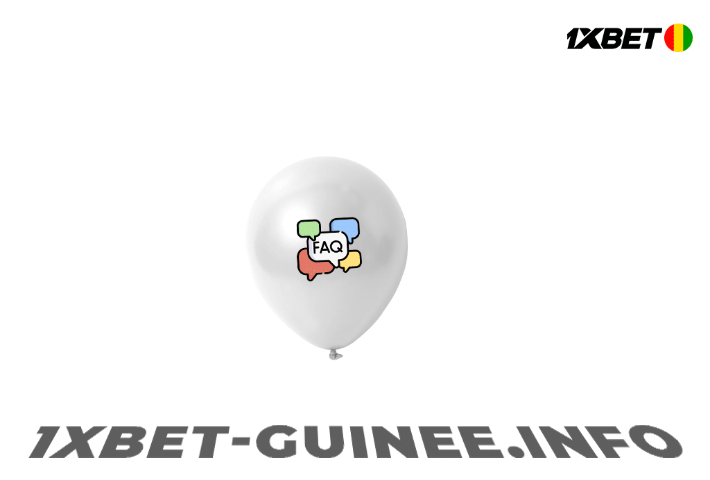 Types de paris 1xBet Guinée - FAQ