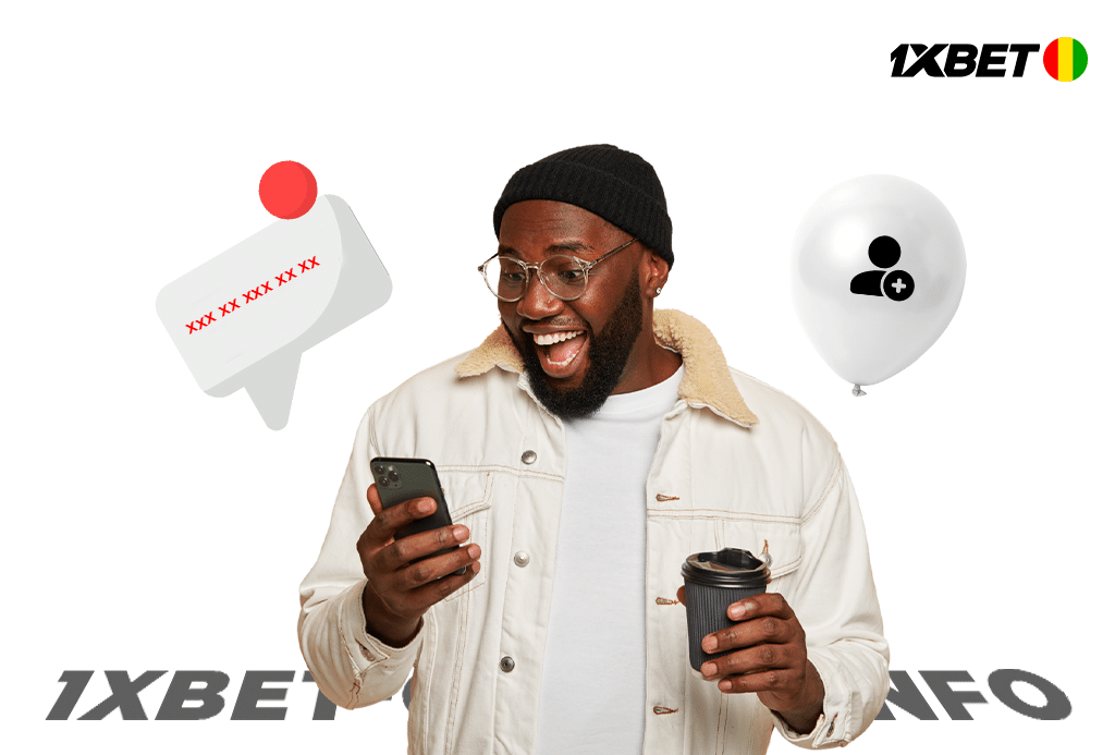 Comment créer un compte 1xBet Guinée avec un numéro de téléphone