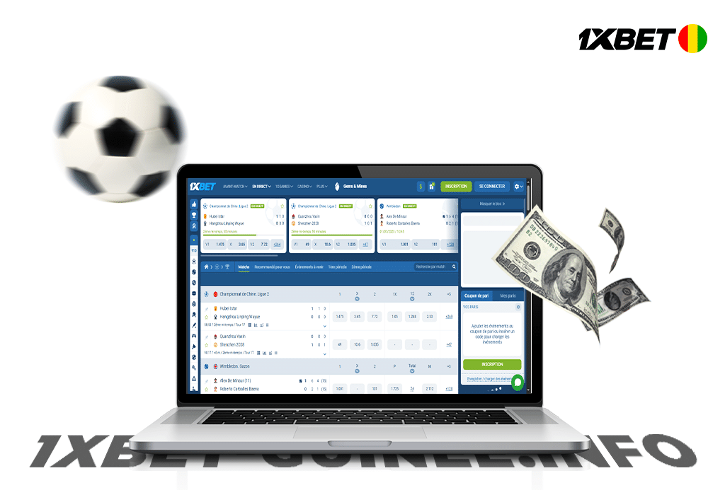Quels sont les bonus disponibles après inscription sur 1xbet pc