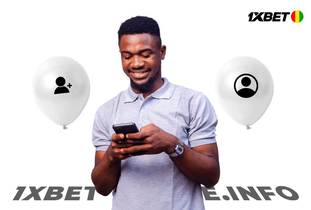 Enregistrement et connexion faciles à l’application 1xBet Guinée