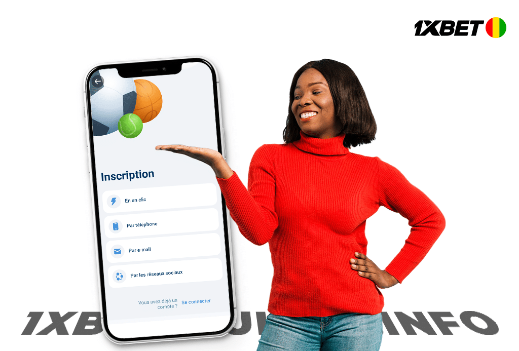 Les différentes méthodes pour créer un compte 1xBet en Guinée