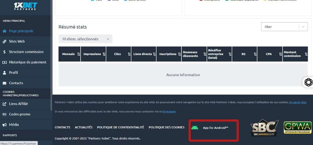 Télécharger et lancer le fichier